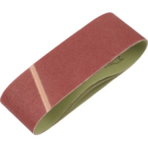 LUX Schleifband Classic, 75x533 mm, K80, für Bandschleifer, geeignet für Holz und Metall.