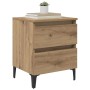 vidaXL Nachttisch Artisan-Eiche 40 x 35 x 50 cm Holzwerkstoff 871920_3