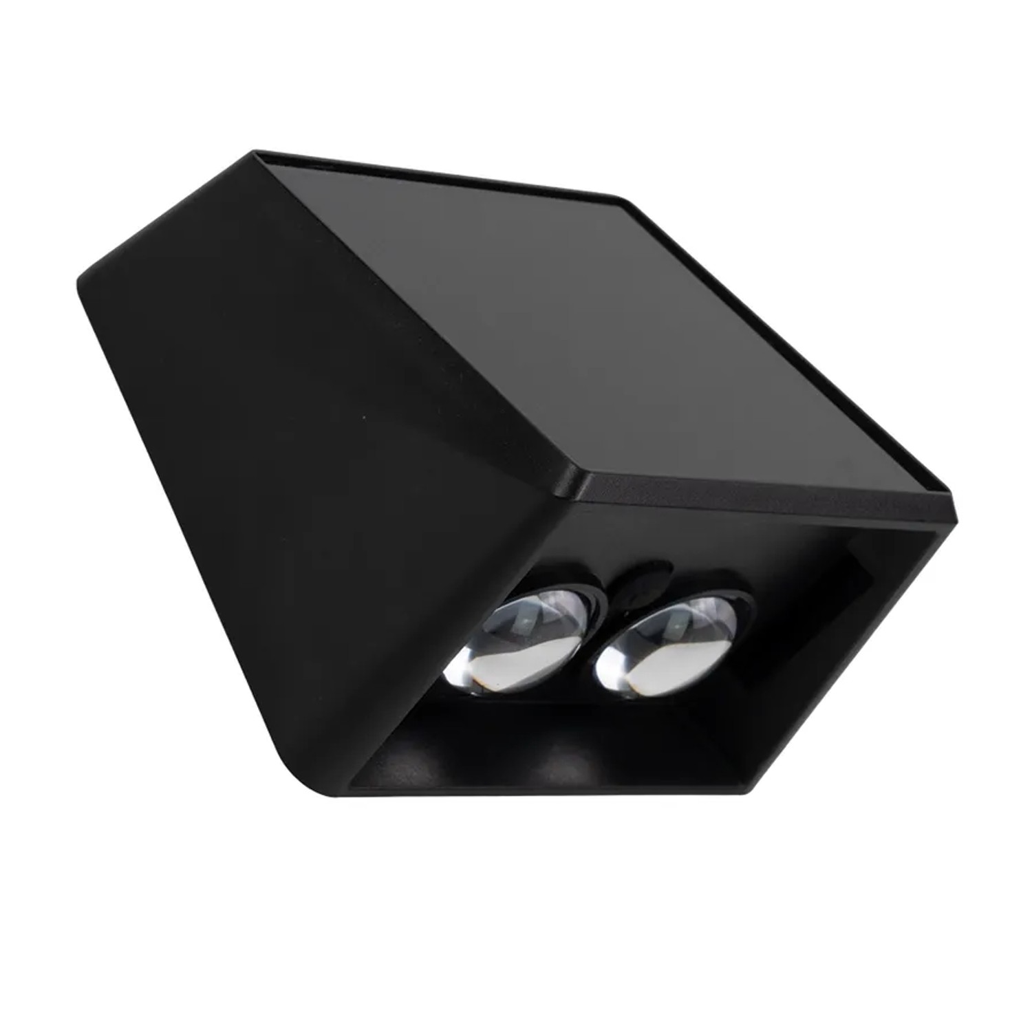 LUXULA 6er-Set Solar Wandleuchte 2-flammig Up/Down CCT Warm- Kaltweiß 3000- günstig online kaufen