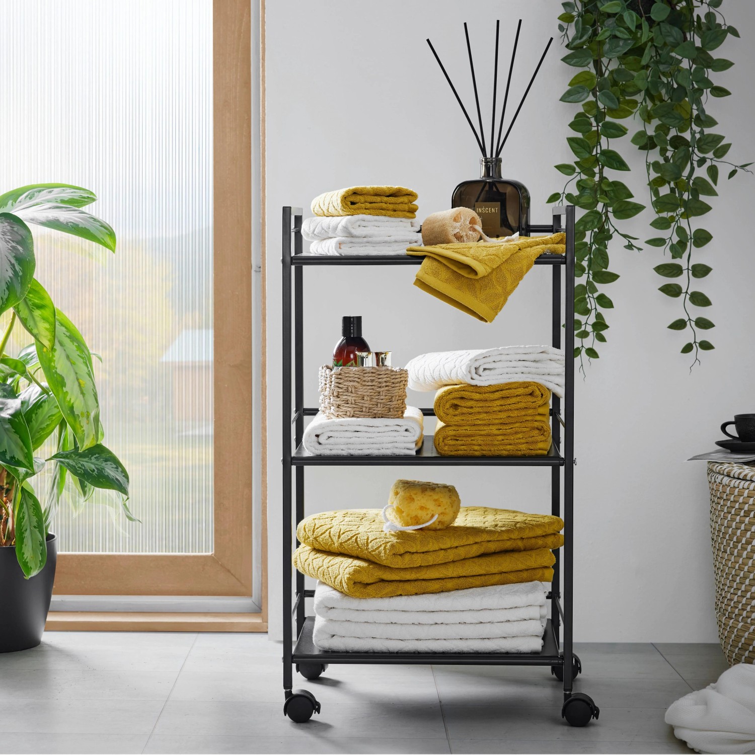 Modern Living Handtuch Naime in Gelb ca. 50x100cm_4