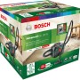 Verpackung des Bosch Akkusaugers AdvancedVac 18V-8, ein Nass- & Trockensauger.