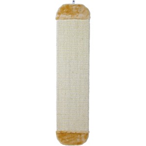 Trixie Kratzbrett XL, 18x78cm, Natur/Beige, mit Sisal-Kratzfläche und Plüschrand.