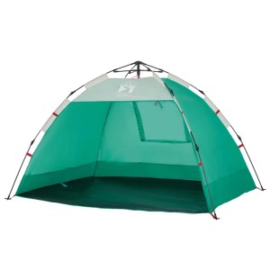 vidaXL Strandzelt 2 Personen Seegrün Quick Release Wasserdicht 4005297
