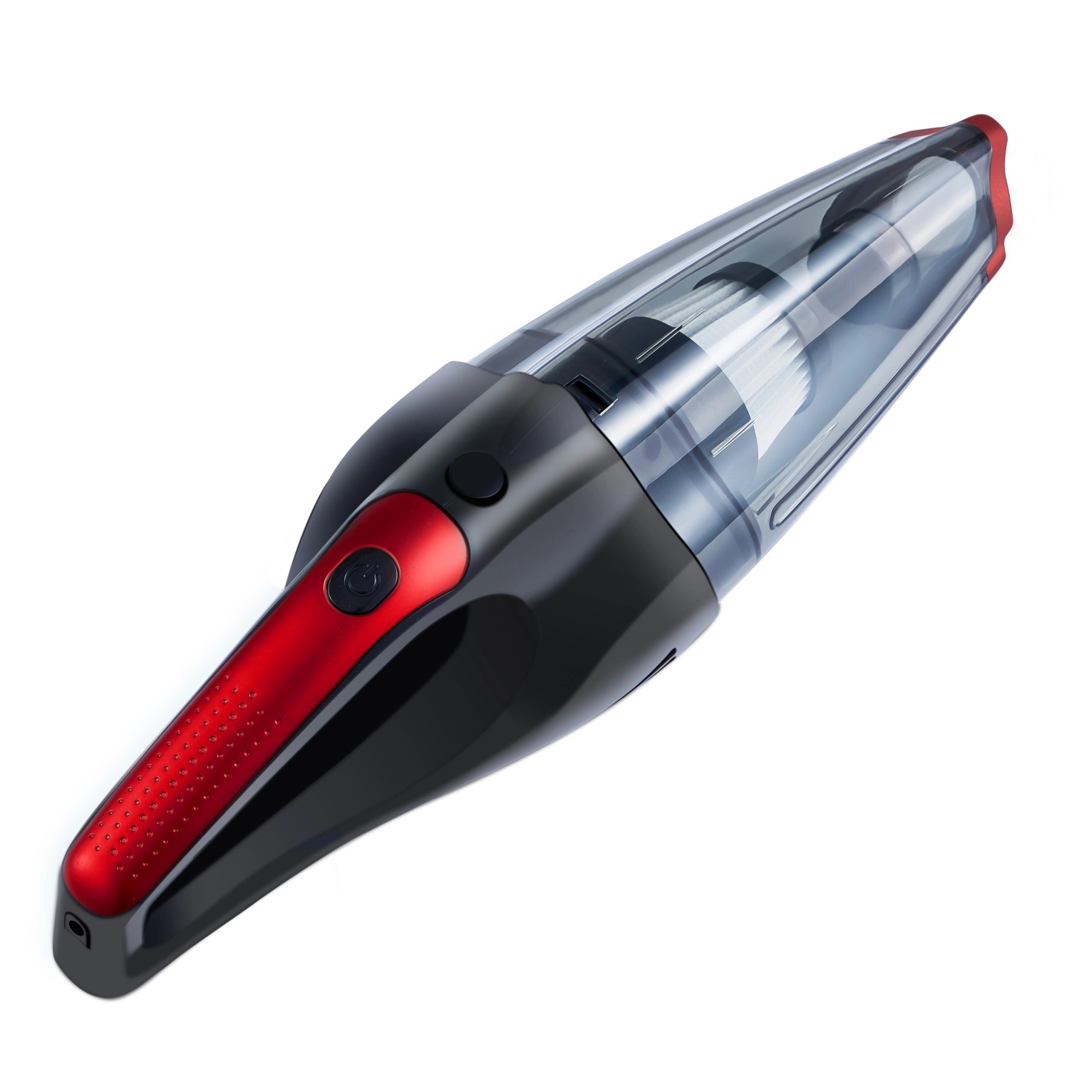 Steinborg Akku-Handstaubsauger SB-1030, 6200 Pa, 80 Watt, schwarz-rot.