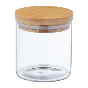 Relaxdays Vorratsgläser 9er Set Glas Transparent Luftdicht 500 ml
