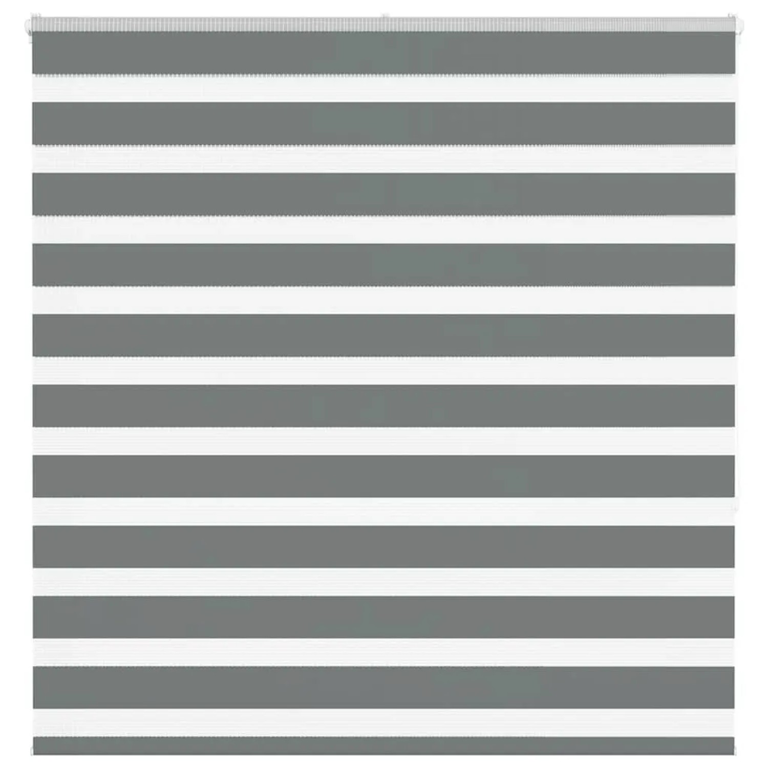 vidaXL Doppelrollo Dunkelgrau 140x150 cm Stoffbreite 135,9 cm Polyester 401 günstig online kaufen