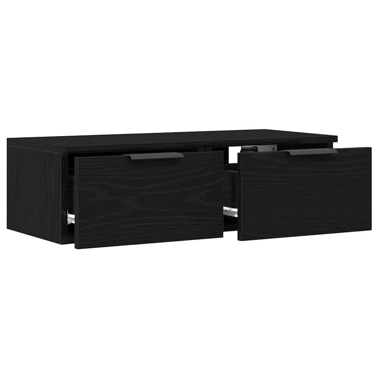 vidaXL Wandschrank Schwarz Eichen-Optik 68 x 30 x 20 cm Holzwerkstoff 86277 günstig online kaufen