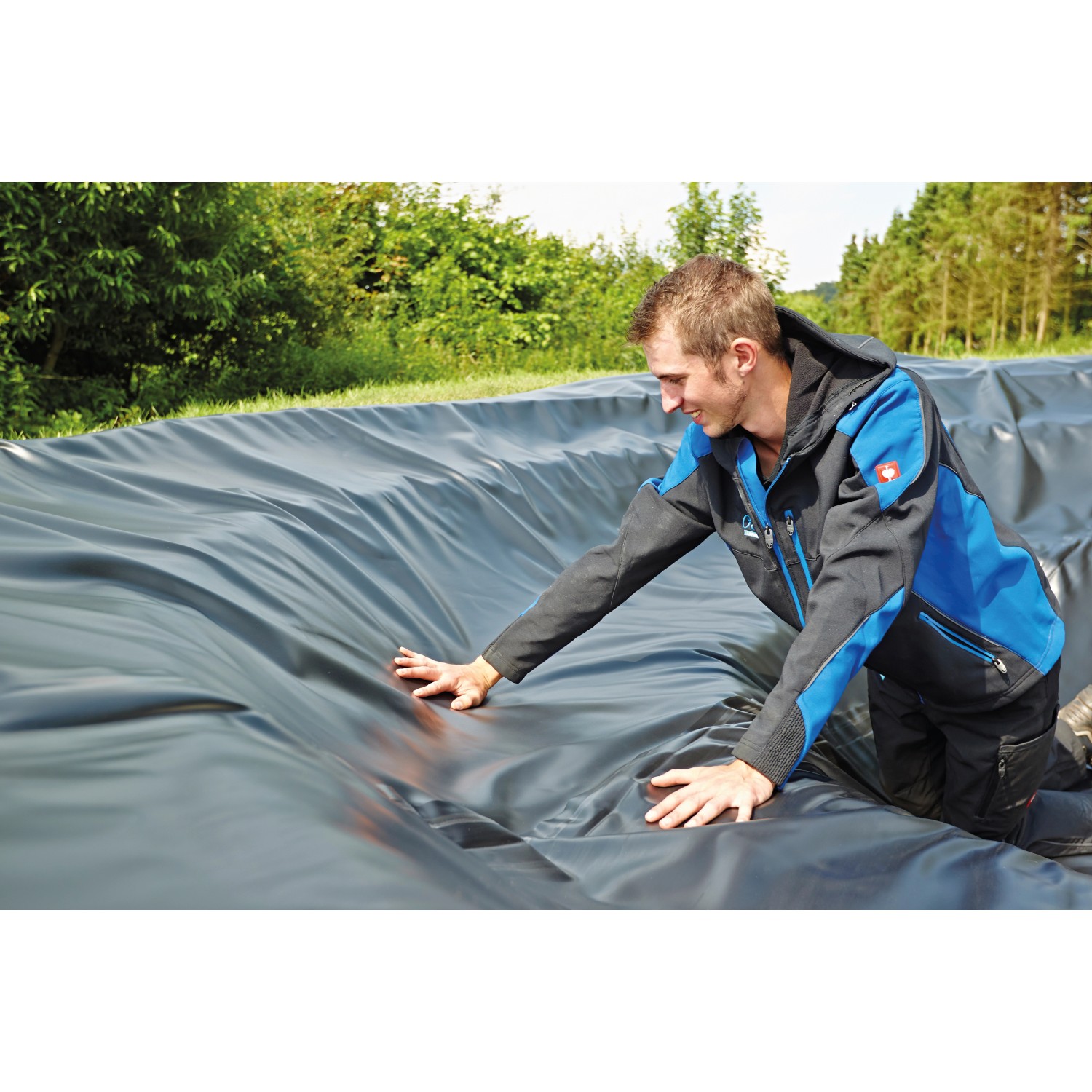Oase Alfafol PVC-Teichfolie 2x1,5m - UV-beständig Mit 15 Jahren Garantie