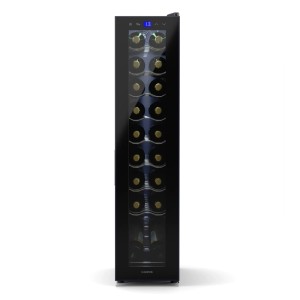 Klarstein Shiraz 18 Slim Uno Weinkühlschrank mit 18 Flaschen Fassungsvermögen.