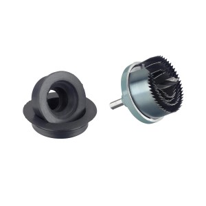 Arves Lochsägen-Set für Regentonnen mit 2 Dichtungen für Fallrohrfilter.