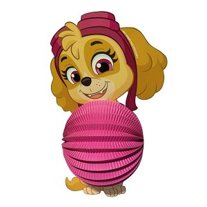 Happy People Motiv Laterne Paw Patrol Skye, mehrfarbig. Dekorative Laterne für Sankt Martin.