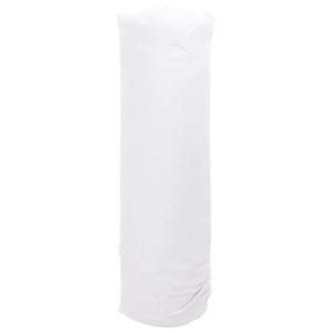 Weißes Geotextil-Vlies aus Polyesterfaser, gerollt, für Gartenarbeiten, Drainage und Unkrautbekämpfung.