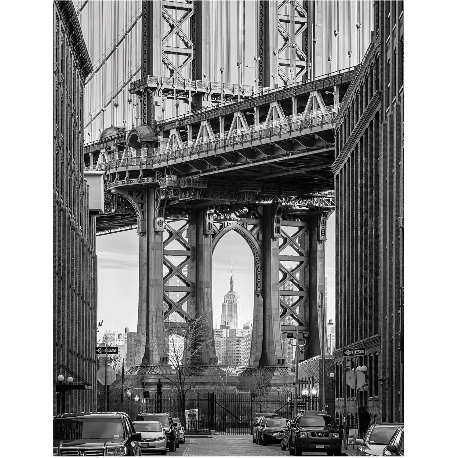 Komar Wandbild Brooklyn Bridge 40 x 50 cm