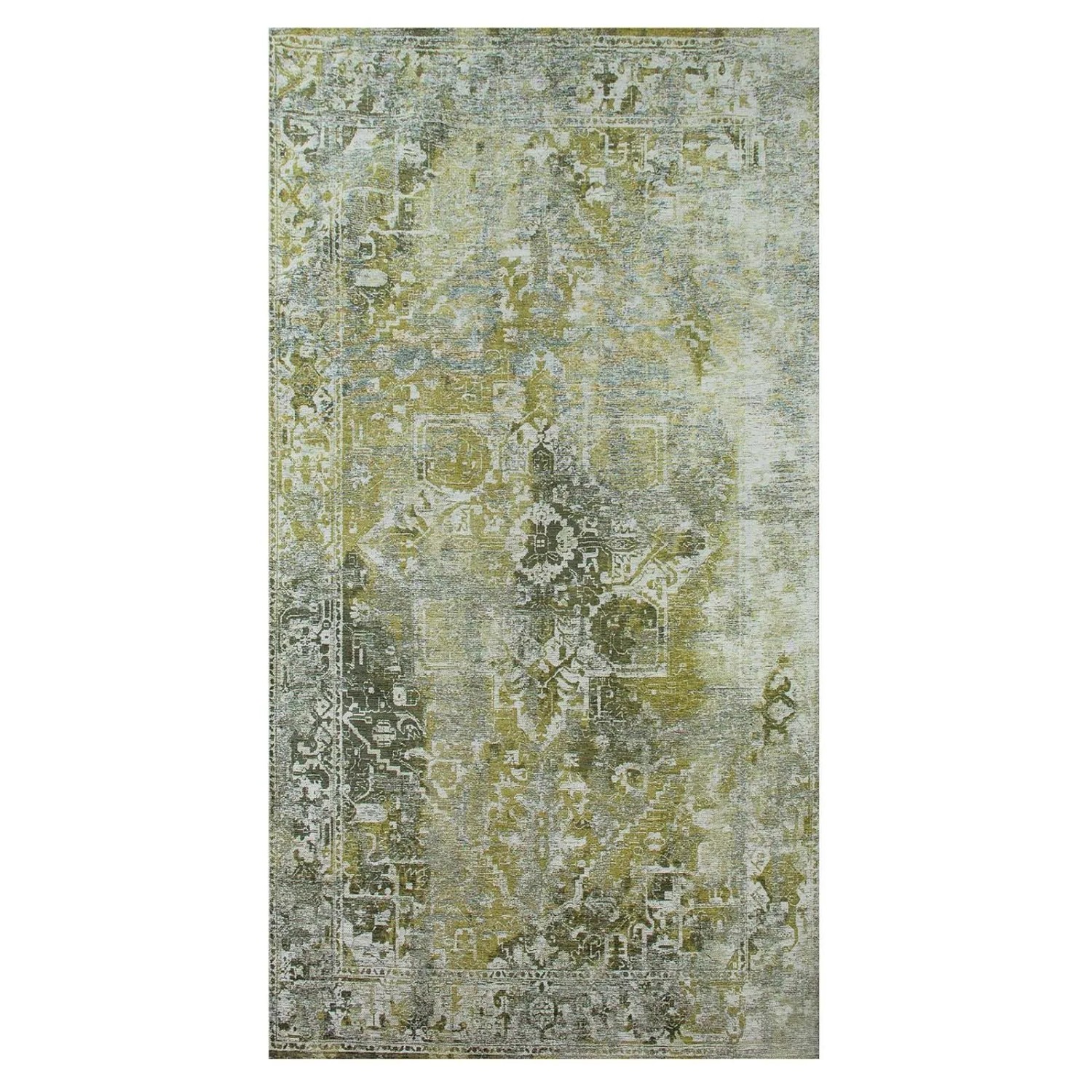 Lola&Moi Teppich Olive Grün 80x150cm