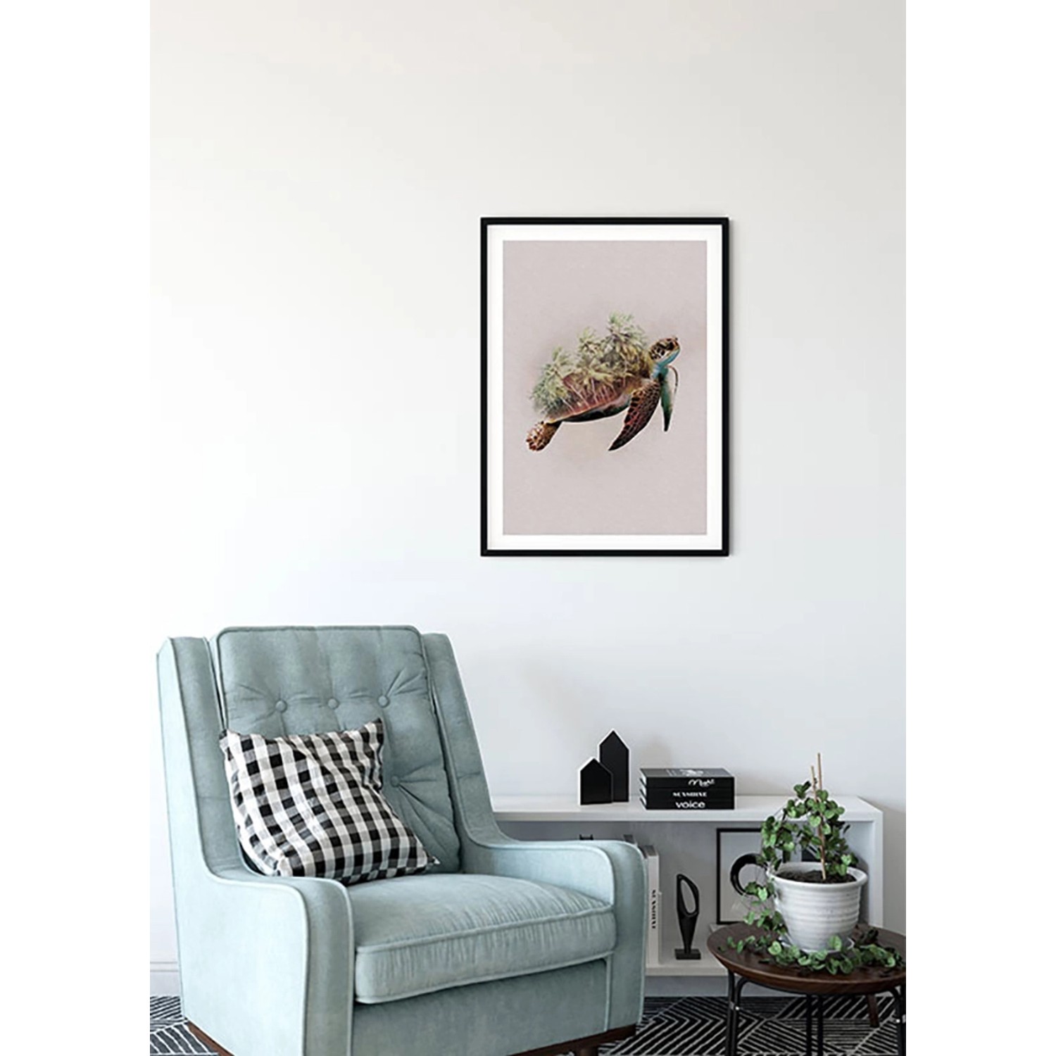 Komar Wandbild Animals Turtle 30 x 40 cm