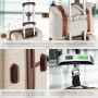 Tectake Reisekofferset Madison 13 Teilig Hartschalen Aus Robustem Abs Kunststoff Tsa Sicherheitszahlenschloss 30 x 49 x 76 cm Creme_4