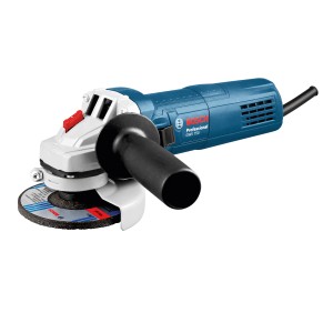 Bosch Professional GWS 750-125 Winkelschleifer mit 750 W und Schruppscheibe.