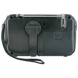 Schwaiger Outdoor-Radio RADK0001 UKW IP54 Schwarz-Gelb