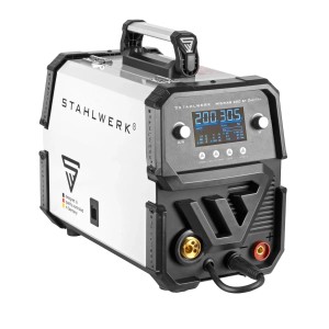 STAHLWERK MIG MAG 200 ST Digital Schweißgerät mit 200 A Leistung.