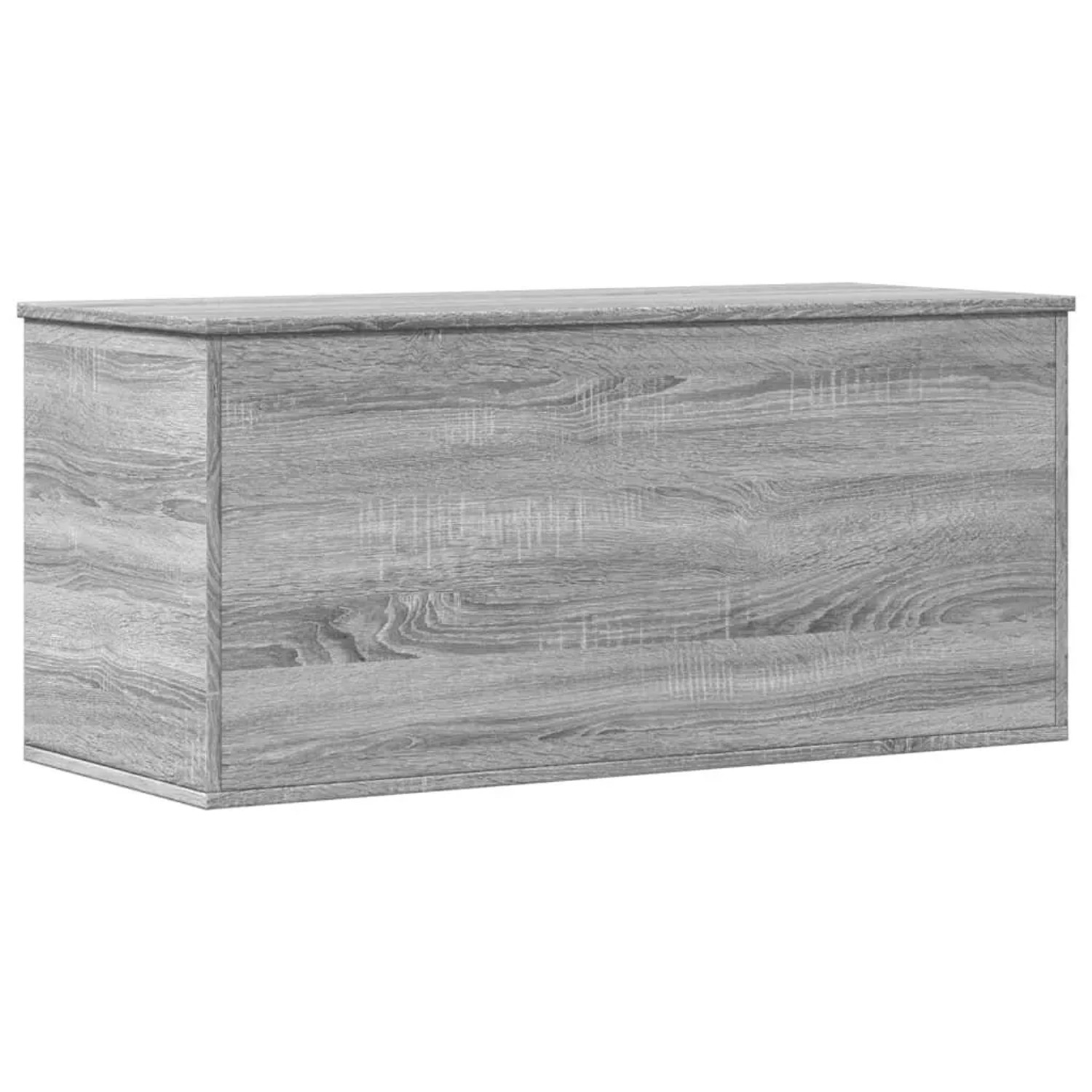 vidaXL Truhe Grau Sonoma 100x42x46 cm Holzwerkstoff 840665
