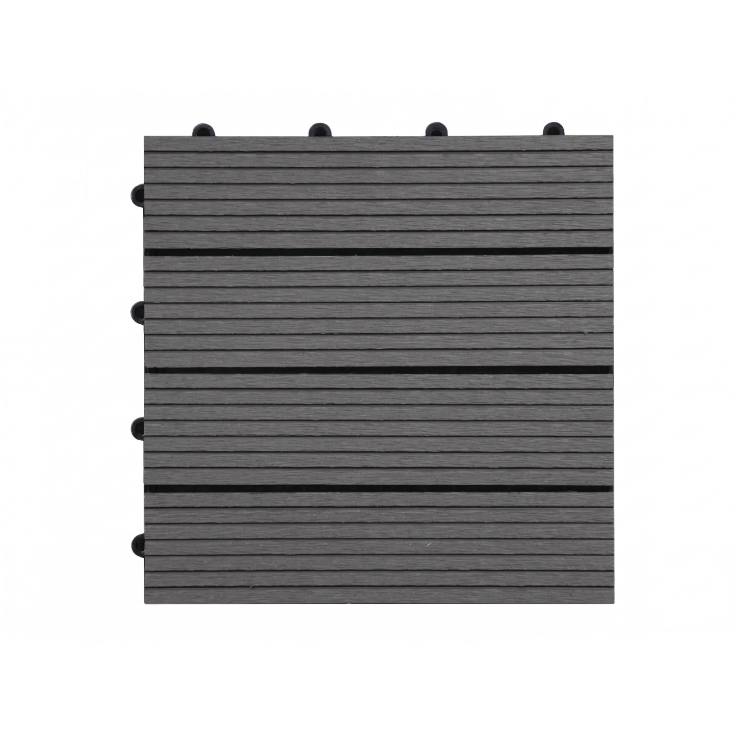 Outgarden WPC-Terrassenfliese Basic Dunkelgrau Anthrazit