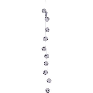 Näve Japanballon-Lichterkette mit 10 Fußbällen, batteriebetrieben für stimmungsvolle Beleuchtung.