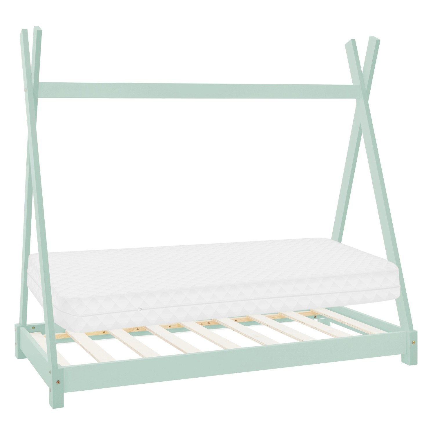 ML-DESIGN Kinderbett Hausbett Tipi Zeltbett inkl. günstig online kaufen