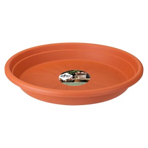 Elho Universal Untersetzer, Ø 40cm, Terrakotta, für den Innen- und Außenbereich.