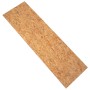 OSB-3 Verlegeplatte, 15 mm, ungeschliffen mit Nut und Feder. Holzwerkstoffplatte für Innenausbau und Rohbau.