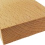 Rechteckleiste aus Buche, 30x13x1000 mm, für vielseitige Anwendungen im Innenausbau.