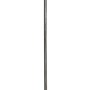 Grauer Mica Decorations Gartenstecker Vogelfutterer, 100 cm hoch, aus Metall.
