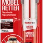 Fischer Möbelretter 15g, Kleber zum Reparieren von Möbeln aus Holz, härtet schnell und ist schleifbar.