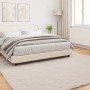 vidaXL Kunstfell Hasen Teppich Olite Beige 240 x 240 cm Polyester 42021644_4