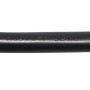Schwarze Schlauchleitung H03VV-F 3 x 0,75 als Meterware, flexible PVC-Leitung.