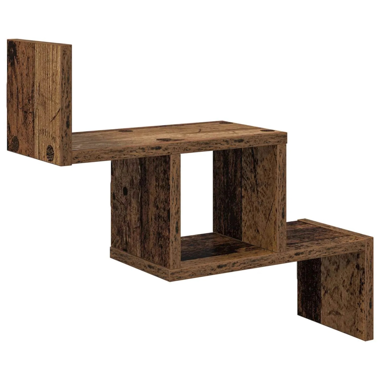 vidaXL Wandregal Altholz 48 x 15 x 42 cm Holzwerkstoff 8012242