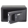 Offener, schwarzer Yale Tresor High Security Safe mit digitalem Tastenfeld.