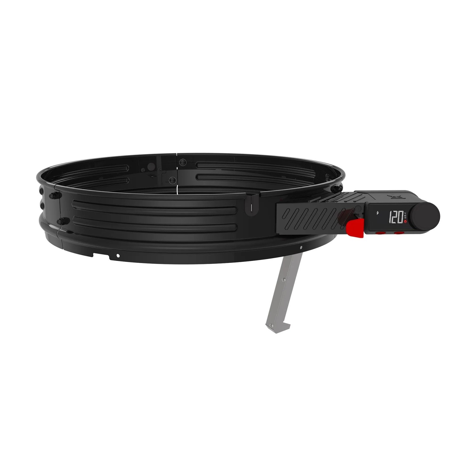 Weber Steuerungsring für Holzkohlegrills (57 cm), schwarz. Grillutensil zur Temperatursteuerung.