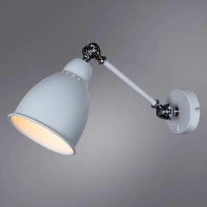 ARTE LAMP Wandleuchte Innen Weiße Metall Lampenfassung LED Wandlampe Für Modernes Zuhause Oder Büro