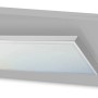 Verpackung der Ledvance Smart+ WiFi Deckenleuchte Planon, rahmenlos, 60x10cm, Tunable White.