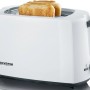 Severin AT 2286 Toaster: Weißer Toaster mit zwei Toastscheiben.