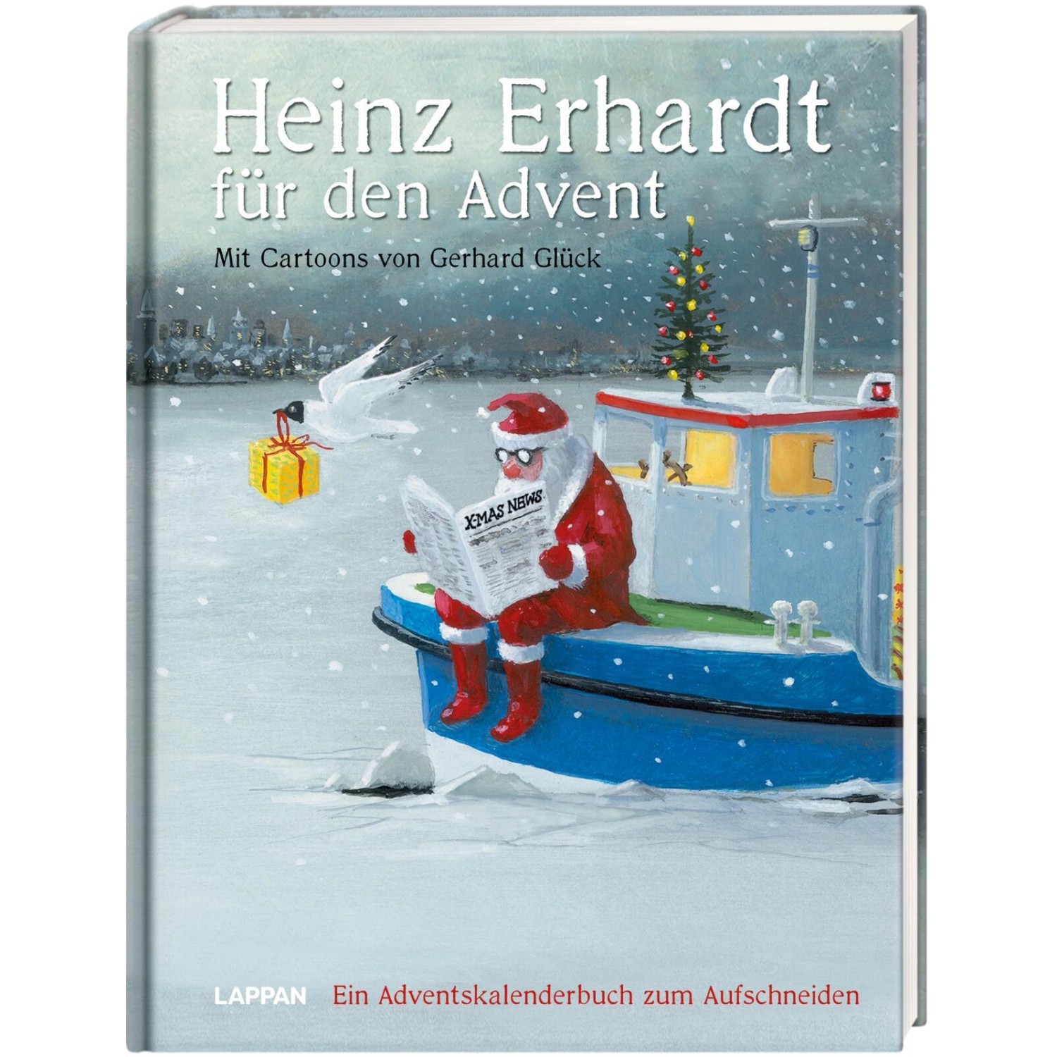 Heinz Erhardt für den Advent - Ein Adventskalender mit Bildern von Gerhard Glück