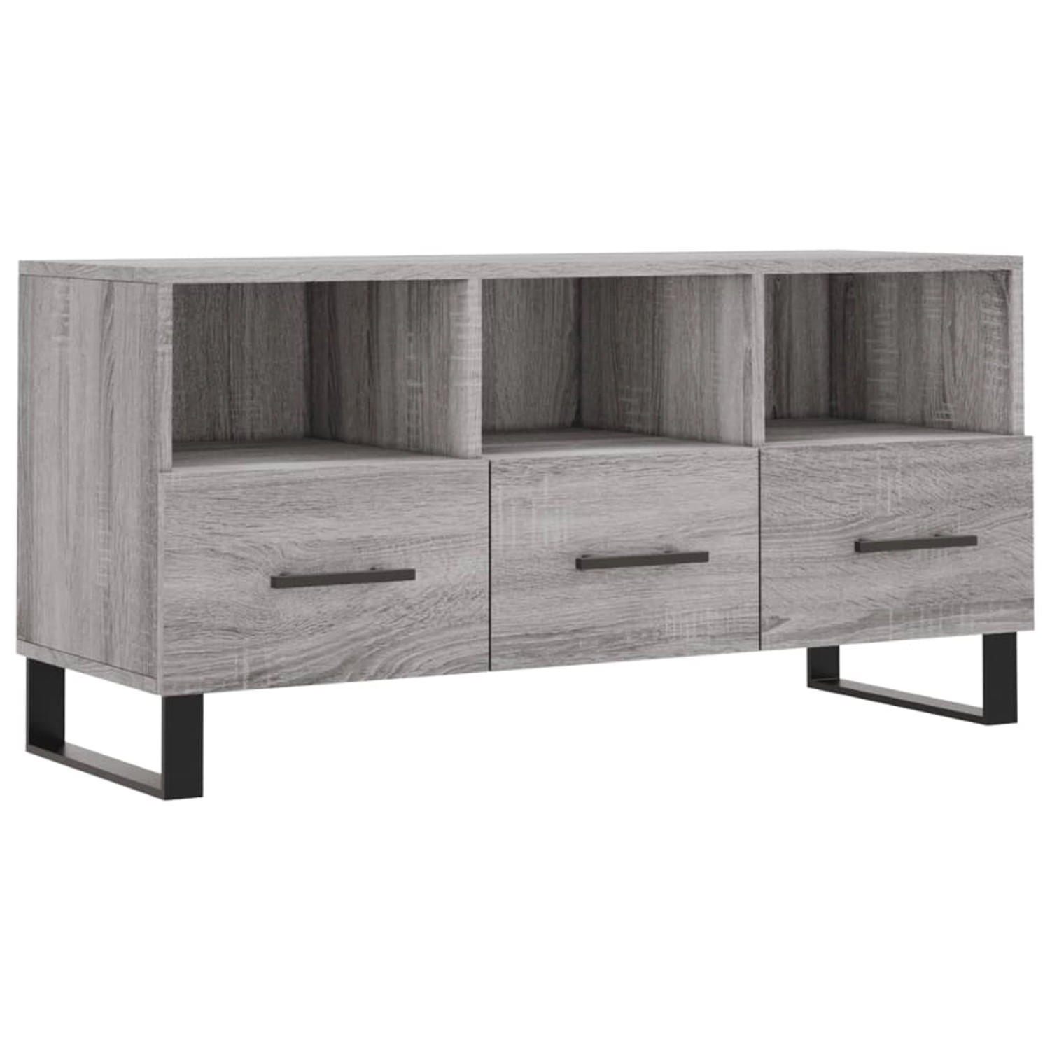 VidaXL TV-Schrank Grau Sonoma 102x36x50 cm Holzwerkstoff  Modell 3 günstig online kaufen