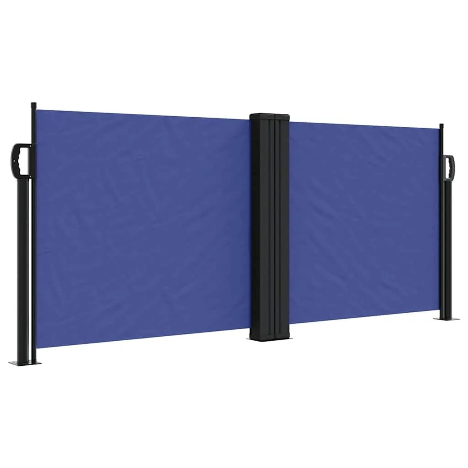 vidaXL Seitenmarkise Ausziehbar Blau 100x600 cm 4004581