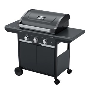 Campingaz Gasgrill Select 3 L Plus mit 3 Brennern, Stahlwagen und Rädern.