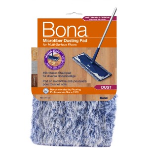 Bona Mikrofaser Staub-Pad für Mopp, elektrostatisches Reinigungspad für diverse Böden.