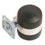 Design Doppelrolle mit Platte, Ø 35mm, 50kg Traglast, für Möbel.