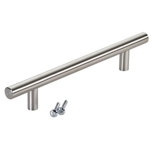 SOTECH Stangengriff G17 BA 128 mm Ø12 mm Edelstahl Gebürstet