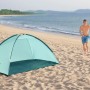 Pavillo Strandmuschel Beach Ground, blaugrün, für 2 Personen, am Strand.