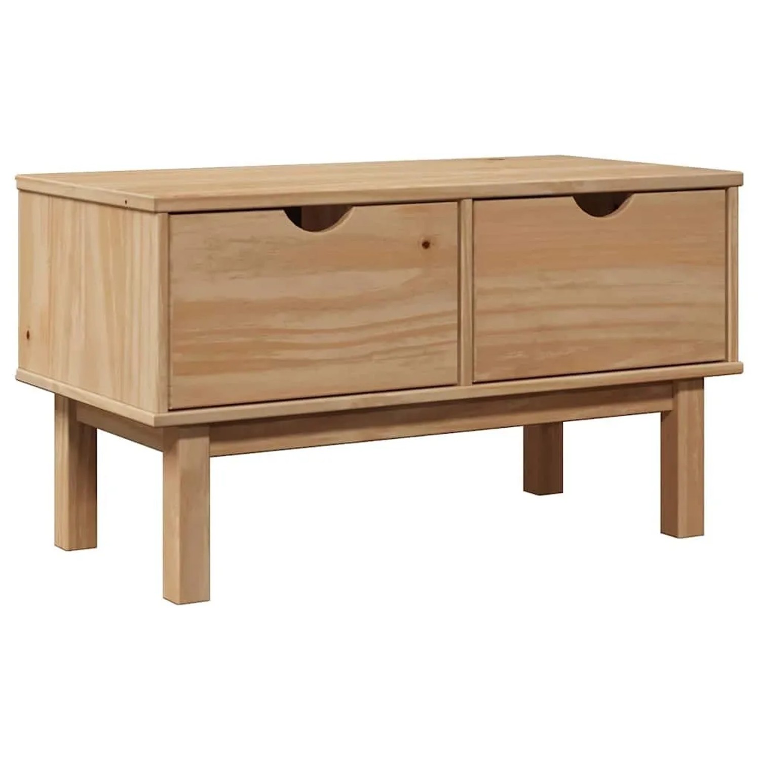 vidaXL Flurbank OTTA 80x40x45 cm Massivholz Kiefer 4013462