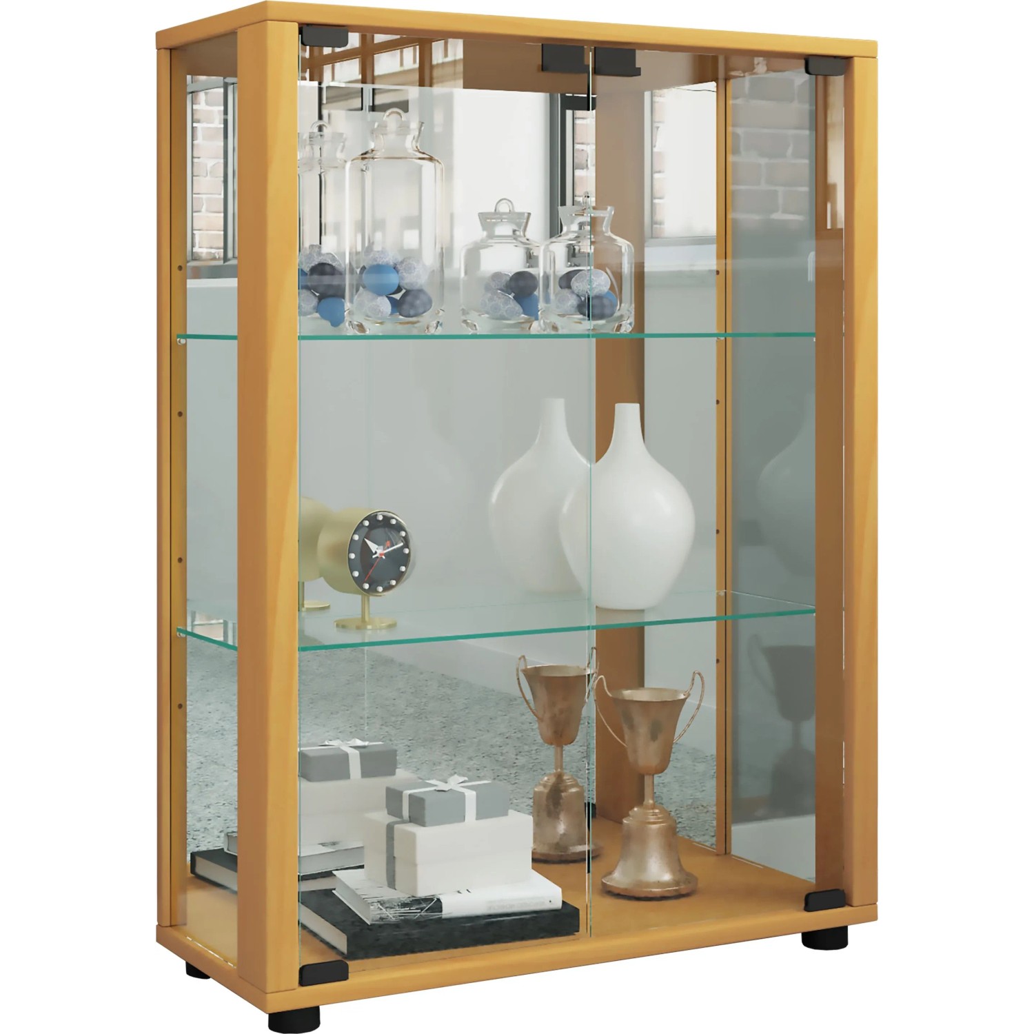 VCM Standvitrine Sintalo Buche